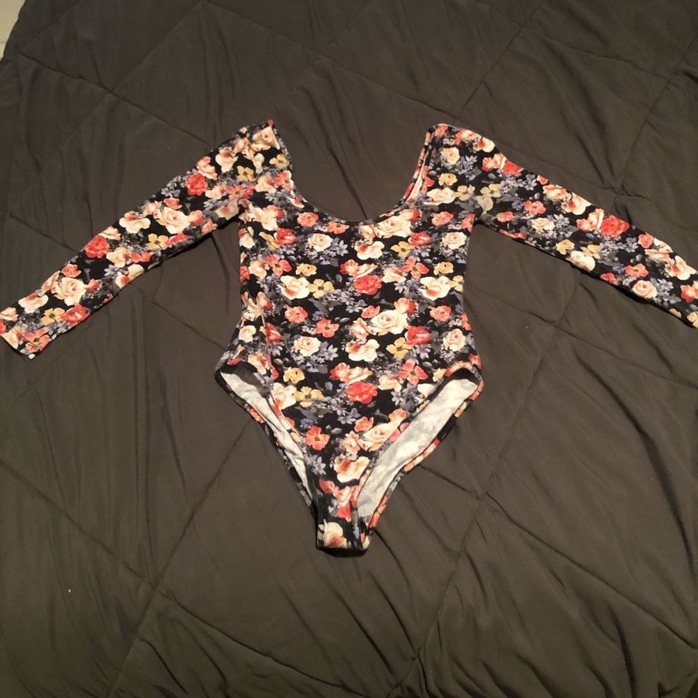 Floral bodysuit